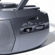 thumbnail image 4 of QFX Boombox Reproductor de CD, Mp3, Bluetooth, Cassettera, Auxiliar, Radio AM/FM con Control Remoto, 4 of 8