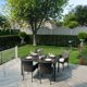 thumbnail image 5 of Mesa de Comedor NATERIAL Tipo Rattan Apta para Exterior con Tapa de cristal templado NOA, 5 of 10