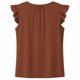 thumbnail image 2 of Blusa Simply Basic para Mujer, Escote Redondo Café Talla Ch, 2 of 4