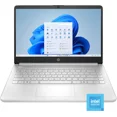 thumbnail image 1 of Laptop HP  14"  Intel N150 - 4GB - 128GB UFS - DQ6101DX  Windows 11 Natural Silver, 1 of 6