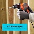 thumbnail image 2 of BLACK+DECKER Taladro de Percusión, 6.5 Amperios, 1/2 Pulgada (BEHD201), 2 of 2