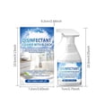 thumbnail image 3 of Antibacterial Surface Cleaning Spray 100ML – Quick-Drying No-Rinse Sanitizer | Multi-Purpose Portable Cleaner | Powerful Disinfectant | Fast-Action Formula for Home Office Travel, 3 of 9