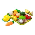thumbnail image 3 of Comida de juguete para niños, juego de cocina, juego de simulación, cocina, juguete familiar para cortar comida, rol Fruta Vegetal, 3 of 8