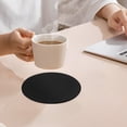 thumbnail image 3 of Coaster Redondo Aislado y Grueso de 12cm, Base Antideslizante de Goma Suave para Tazas de Café o Té, Protector de Mesa Resistente a Derrames para Hogar Cocina u Oficina, 1 Unidad, 3 of 5