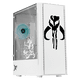 thumbnail image 1 of Gabinete XTREME PC GAMING StarWars Mandalorian Mythosaurio V2 Edition Mini Torre 3 Fan RGB Blanco CXTMA730WT, 1 of 6