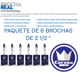 thumbnail image 2 of BROCHA REAL CORONA 2 1/2" PAQUETE DE 6 PIEZAS, 2 of 4