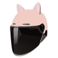 thumbnail image 4 of Casco de Motocicleta Cola con Visera Protección Solar de Verano Rosa, 4 of 8