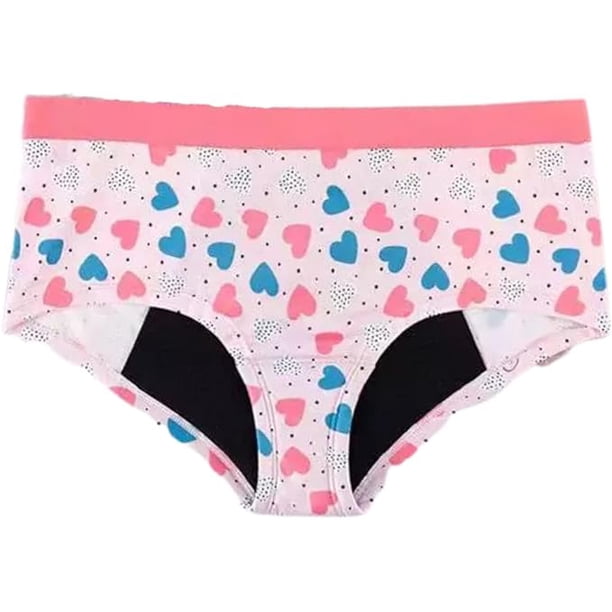Ropa Interior Absorbente Para el Periodo Luna Segura Kari Flujo Moderado para Niñas y Teens