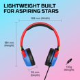 thumbnail image 3 of Auriculares HyperX Cloud Mini Kids multicolor con cable, 3 of 8