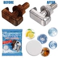 thumbnail image 1 of Dishwasher Cleaning Tablets Kitchenware Stain Remover Dishware Heavy Duty Grease Cleaning Dishwashing Block Detergent 5g, 1 of 9