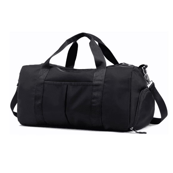 Maleta Deportiva Bolsa Gym Viaje Mochila Fitness Bag, Color Negro