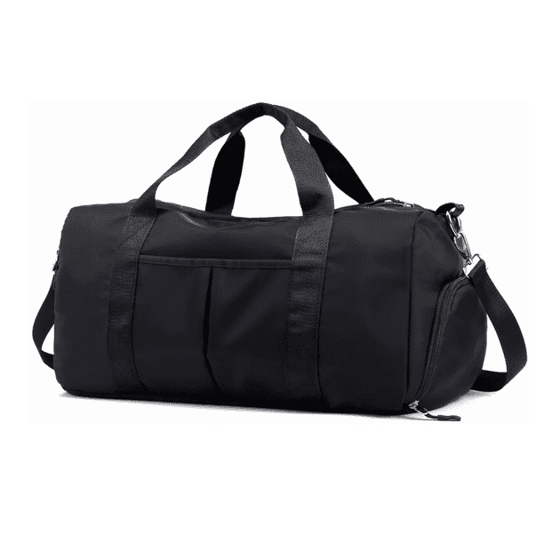 Maleta Deportiva Bolsa Gym Viaje Mochila Fitness Bag, Color Negro