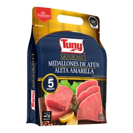 Medallones de atún Tuny gourmet aleta amarilla 5 pzas