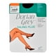 thumbnail image 1 of Pantimedia Dorian Grey Daling Plus para Mujer, Puente de Algodón Negro Talla EG, 1 of 3