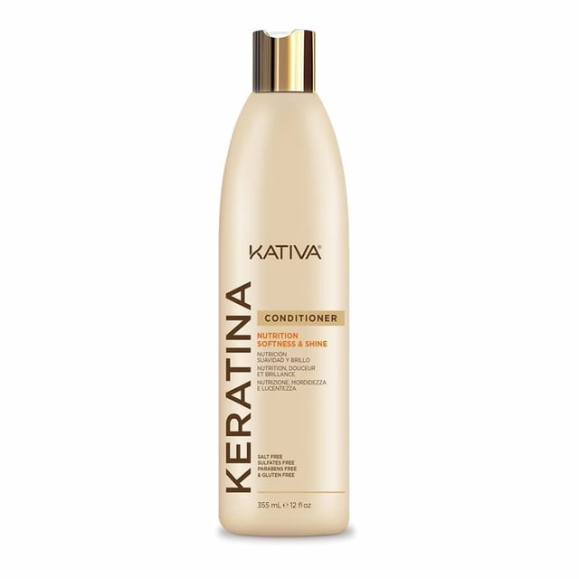 Acondicionador Kativa Keratina nutrición suavidad y brillo 355 ml