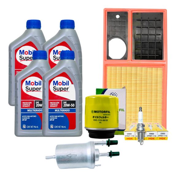 Kit De Afinacin Vento 2014 Al 2021 1.6 Aceite Mobil 20w50