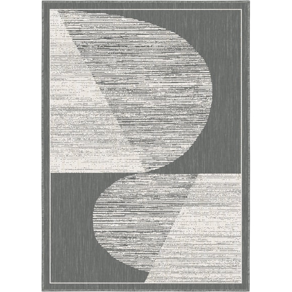 Tapete Decorativo Celine Grey 160x230 cm Dib Carpet & Home para Sala, Comedor y Recámara