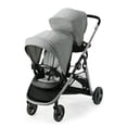 thumbnail image 1 of Graco Ready2Grow LX 2.0 Double Stroller Features Bench Seat and Standing Platform Options, Clark, 1 of 5