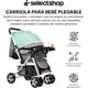 thumbnail image 3 of Carriola Infantil De Lujo Con Toldo De Viaje Compacta Y Ligera Carriola Para Bebe Con Jugetes Tela Transpirable Carrito Para Bebe Con Mango Ergonomico Carreola Ultra Ligera Y Comoda (Verde), 3 of 6