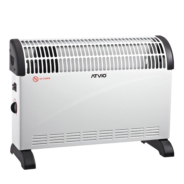 Calefactor eléctrico Atvio de convección 1500 W Blanco