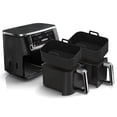 thumbnail image 1 of Forros de silicona Air Fryer para Ninja Foodi Dual DZ201 8QT, 1 of 6