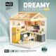 thumbnail image 2 of Juguete Casa en Miniatura Cocina con Muebles, Accesorios y Efecto de Luz Nocturna, 2 of 5