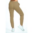 thumbnail image 3 of Pants Jogger Shendy Vendy Slim Fit Camel Grande para Mujer, 3 of 6
