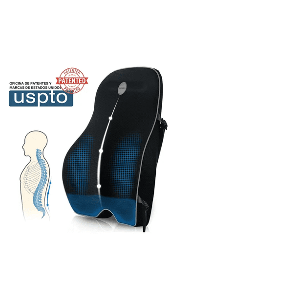 Almohada Ergonómica De Apoyo Lumbar Para Silla De O Malubero Malu1138
