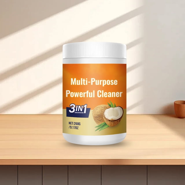 Esta pasta de limpieza multifuncional puede eliminar manchas y suciedad de las campanas extractoras de cocina y limpiar electrodomésticos. Un detergente