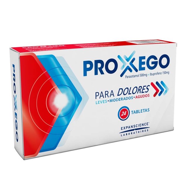 Proxego 500 mg/150 mg 24 tabletas