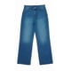 thumbnail image 1 of Pantalón Simply Basic para Dama, Corte Recto Azul Medio Talla EEG, 1 of 4