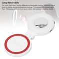 thumbnail image 3 of Luz De Relleno Magnética Para Teléfono, ángulo De 120 Grados, Batería De 450 MAh, Luz Magnética Para Selfies, aleación De Aluminio, ABS, Extensible, 3 Temperaturas De Color, 3 of 7