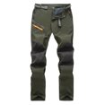 thumbnail image 3 of Ceisia Gift Men's Winter Casual Pants - Faddish Solid Patchwork Sports Zipper Pockets Trousers, 3 of 3