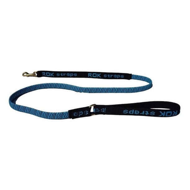 Correa Elastica Perro Rok Straps Delgada Azul Rok Straps