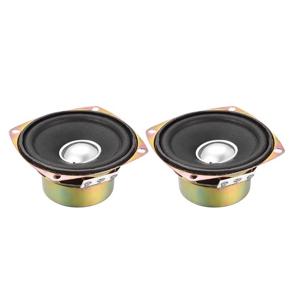 Altavoz Tweeter Antimagnético de 10W 4 Ohm 3 Pulgadas 78x78x39mm 2PCS