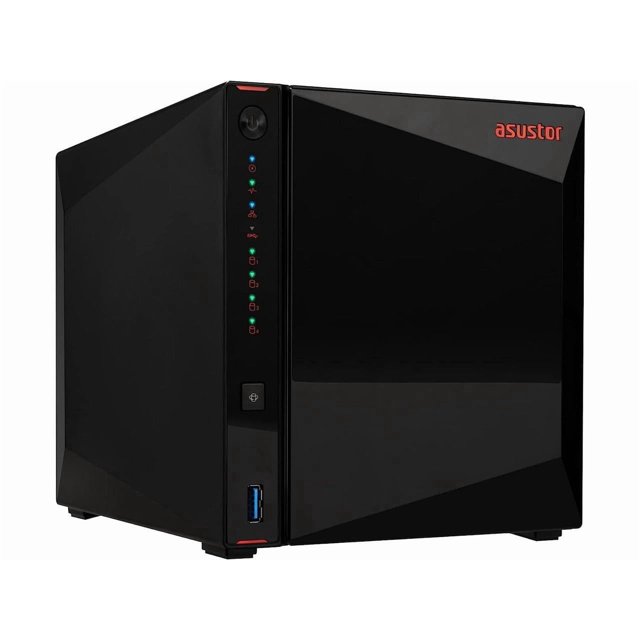 NAS Asustor AS5404T de escritorio sin discos, 4 bahías