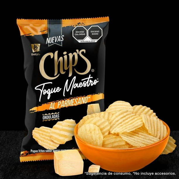 Imagen 4 de Papas Barcel Chip's toque maestro parmesano 140 g
