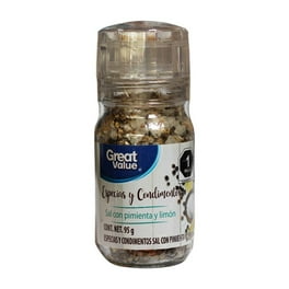 Especias y condimentos Great Value sal con pimienta y limón 95 g