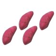 thumbnail image 3 of 4pcs de espuma artificial realista de camote de camote decoraciones de batata disparando accesorios, 3 of 8