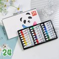 thumbnail image 1 of Portable Mini Acrylic Watercolor 8/15 Removable Watercolor Paint With Metal Clip Unique Gifts For Artists, 1 of 2