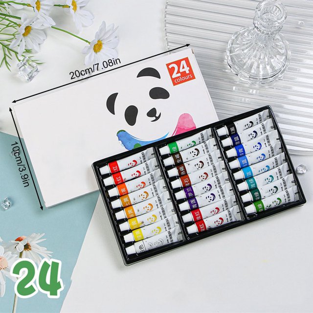 Portable Mini Acrylic Watercolor 8/15 Removable Watercolor Paint With Metal Clip Unique Gifts For Artists