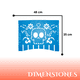 thumbnail image 3 of PLIEGO DE PAPEL PICADO DIA DE MUERTOS MULTICOLOR  GRANDE, 3 of 4