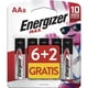 thumbnail image 1 of Pilas Energizer Max AA 6 pzas + 2 gratis, 1 of 3