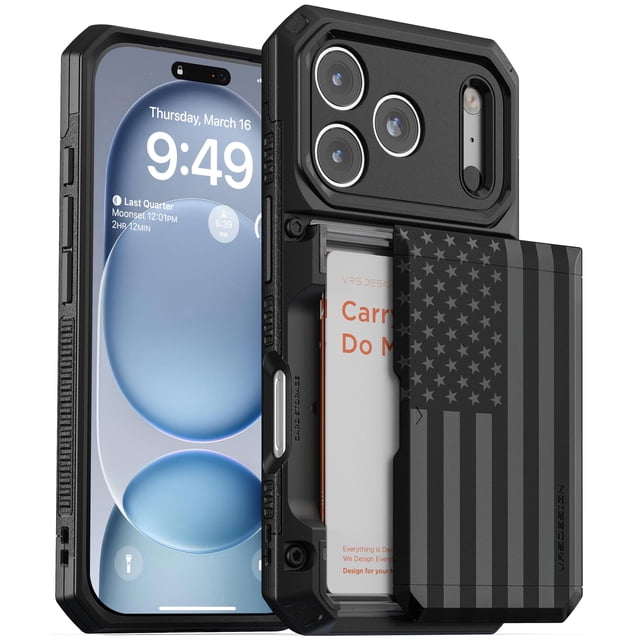 Funda VRS DESIGN Damda Glide Pro Negra para iPhone 18 Pro | Walmart en ...