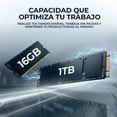 thumbnail image 4 of Laptop IA PC HP OmniBook 5 AI 16-cg0070wm AMD Ryzen AI 7 445 16GB 1TB Pantalla 16" Touch IPS 2K Copilot+ PC NPU 50 TOPS Windows 11 Teclado Ingles, 4 of 6