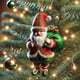 thumbnail image 5 of Adorno navideño legendario | Decoración navideña caprichosa | Adorno festivo colgante duradero | Perfecto para árboles de Navidad, fiestas y regalos | Decoración de temporada para toda la familia, 5 of 5
