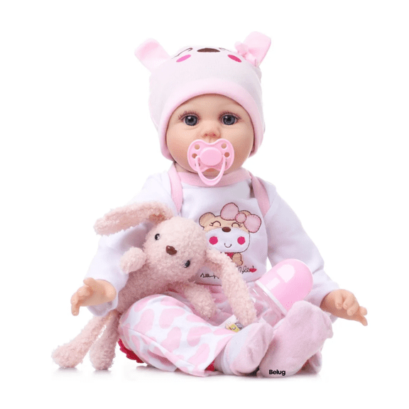 Muñeca Reborn 55cm 7PZ Belug Colores