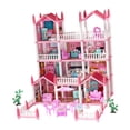 thumbnail image 3 of Casa de muñecas DIY para montar con muebles y accesorios con figura de muñecas para cumpleaños con 14 habitaciones, 3 of 9