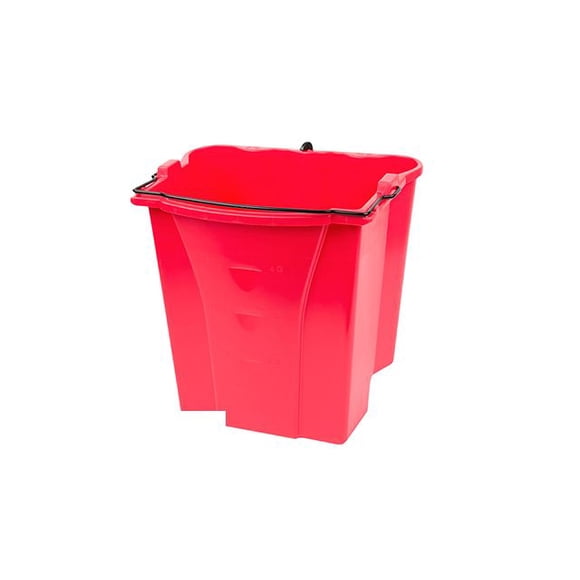 Cubeta Para Agua Sucia Rubbermaid Roja Separador Accesorio Cubeta Exprimidora