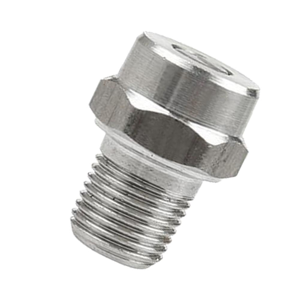 Boquilla de Rociado de Lavadora de perfecl Tipo de Ventilador 25 Grados Acero Inoxidable NPT 1/8 030